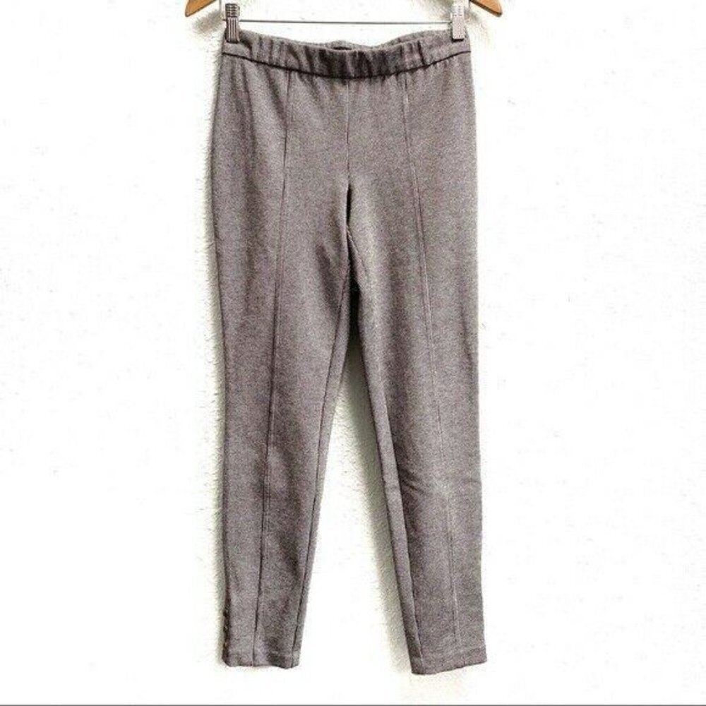 Talbots Houndstooth Pull On Dress Pants Women’s Size XS